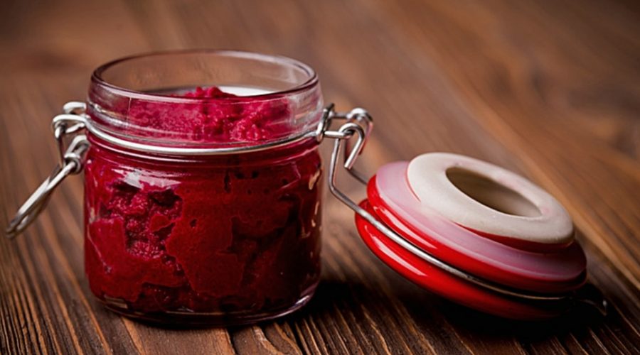 pesto gambi barbabietola